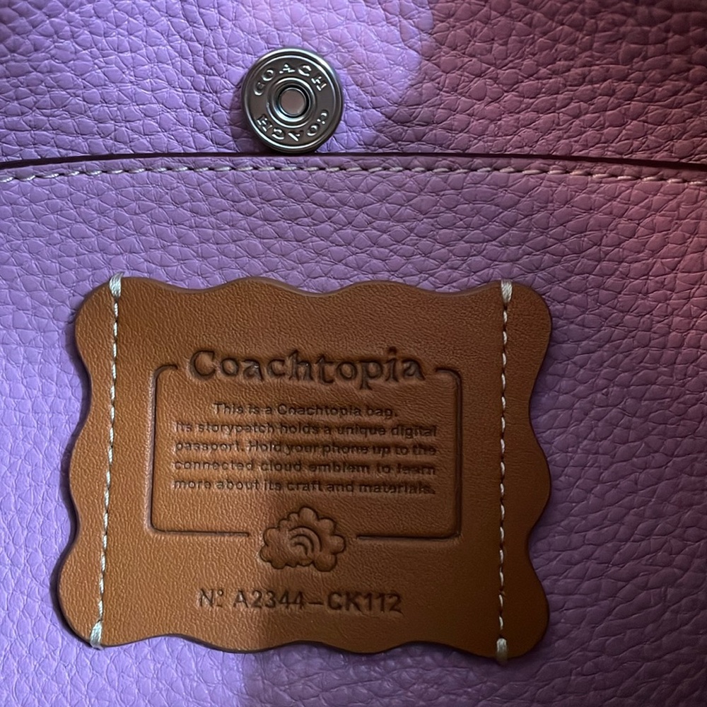 Coachtopia Ergo Bag in Violet Orchid/Flax - Picture 3 of 17